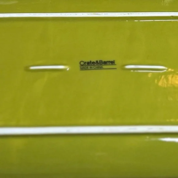 Crate & Barrel 3 Piece Akemi Floral Serving Set - Picture 10 of 16